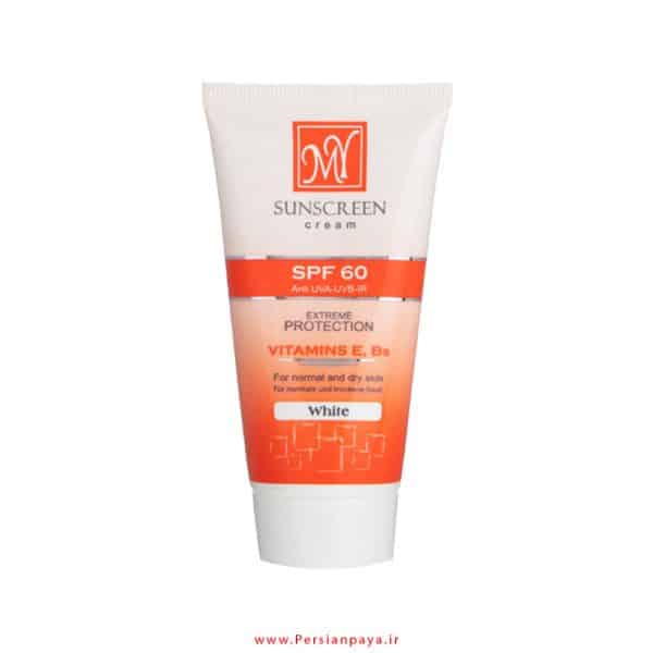 کرم ضد آفتاب فاقد چربی و بی رنگ SPF60 مای My مناسب پوست نرمال و خشک حجم 50 میلی لیتر